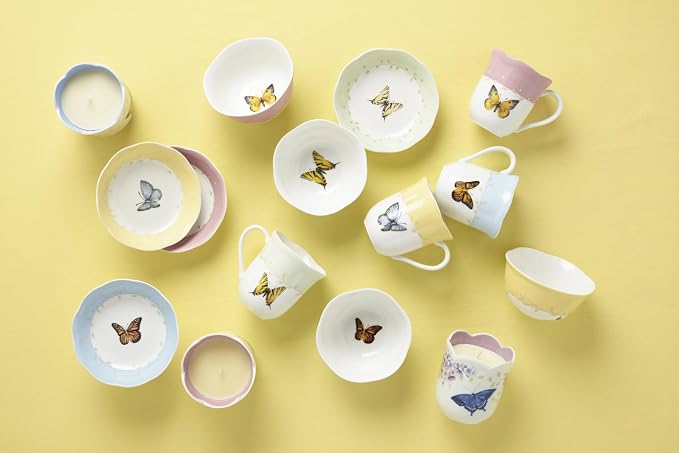 Lenox 791720 Butterfly Meadow 4-Piece Dessert Bowl Set - Image 7