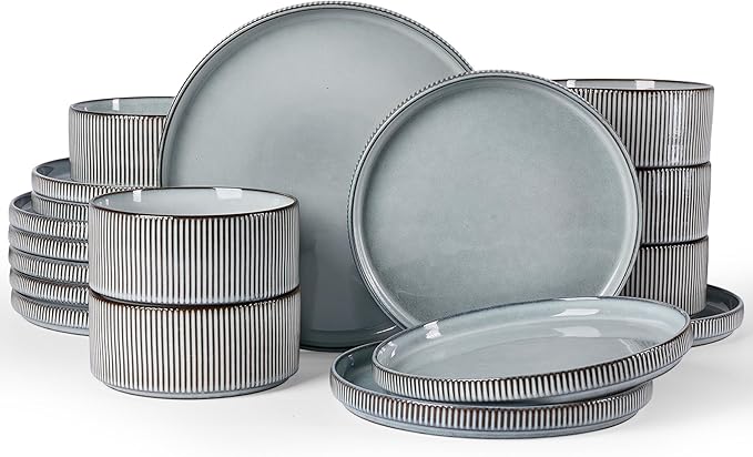 Famiware Star Plates and Bowls Sets, Chip & Scratch Resistant. Microwave & by Famiware