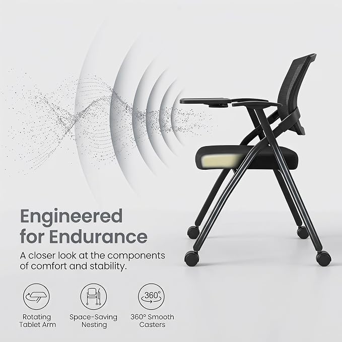 50 Pack Folding Office Chair - Image 8