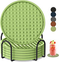 Coasters for Drinks 6 Pack Drinking Coaster by KEHOUXRE