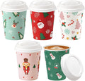 Fit Meal Prep 50 Pack 8 oz Christmas Disposable Coffee Cups by FMPBRANDS