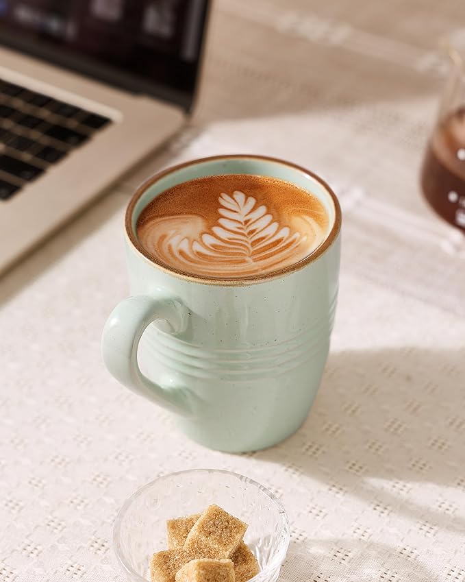 famiware Jupiter Coffee Mugs Set of 4, 13oz Coffee Mug, Microwave and - Image 3