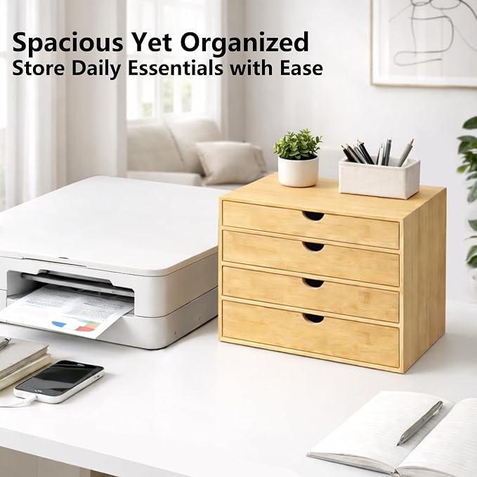 Neando Bamboo Desk Organizer - Image 6