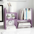 Jerry & Maggie Desktop Organizer Office Storage Rack Adjustable Wood Display by JERRYMAGGIE