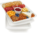 Serving Tray Platter, 17.5'' x 11.5'' x 1.6'', Food Trays by Unknown