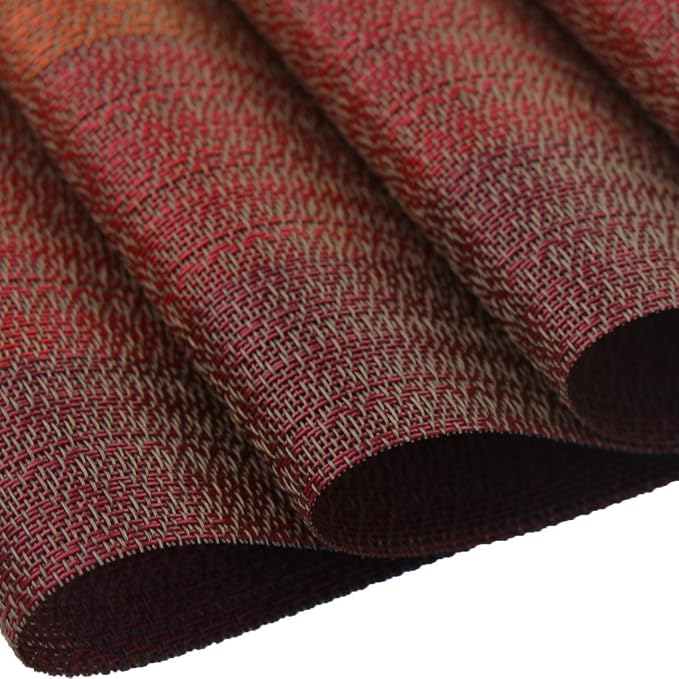 PIGCHCY Placemats Set of 12 Washable Durable Place Mats Vinyl Heat Resistant - Image 3