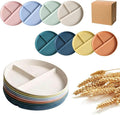 Delphinus 8 Pack 9 Inch Divided Plates by Delphinus