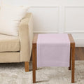 Solino Home 100% Pure Linen Dining Table Runner Lilac Hemstitch, 14 x 36 in | by SolinoHome