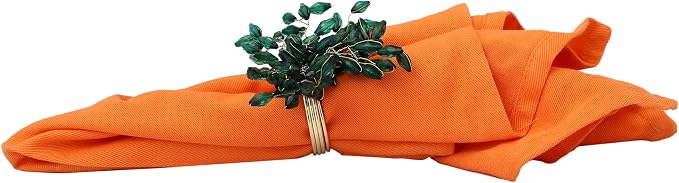 ITOS365 Napkin Rings Set of 12 for Dining Table Decoration Parties Everyday - Image 6