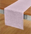 Solino Home 100% Pure Linen Table Runner Lavender Woven, Athena 14 x 72 in | by SolinoHome