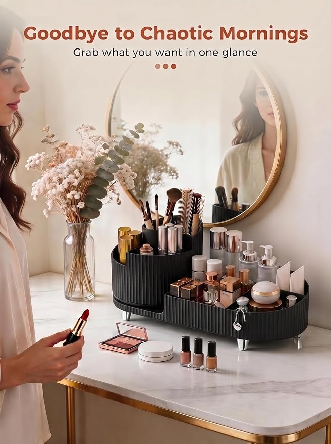 Booklov Rotating Makeup Organizer - Image 5