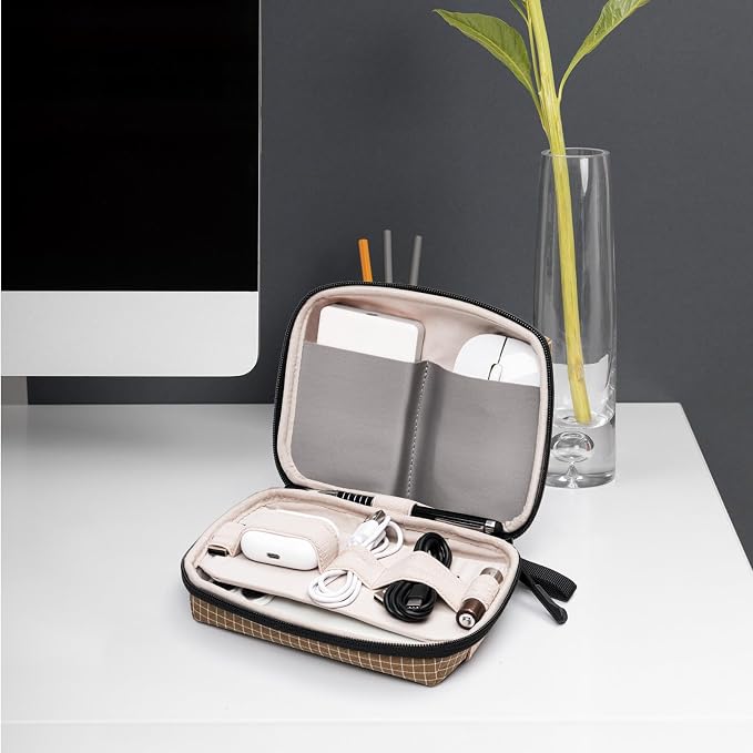 Electronics Organizer Cord Organizer Travel, Small Tech Bag - Image 7