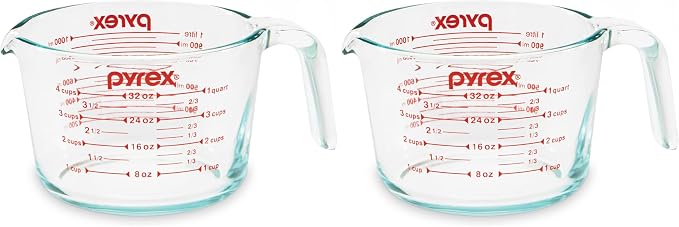 Pyrex 4-Cup Glass Measuring Cup by Pyrex