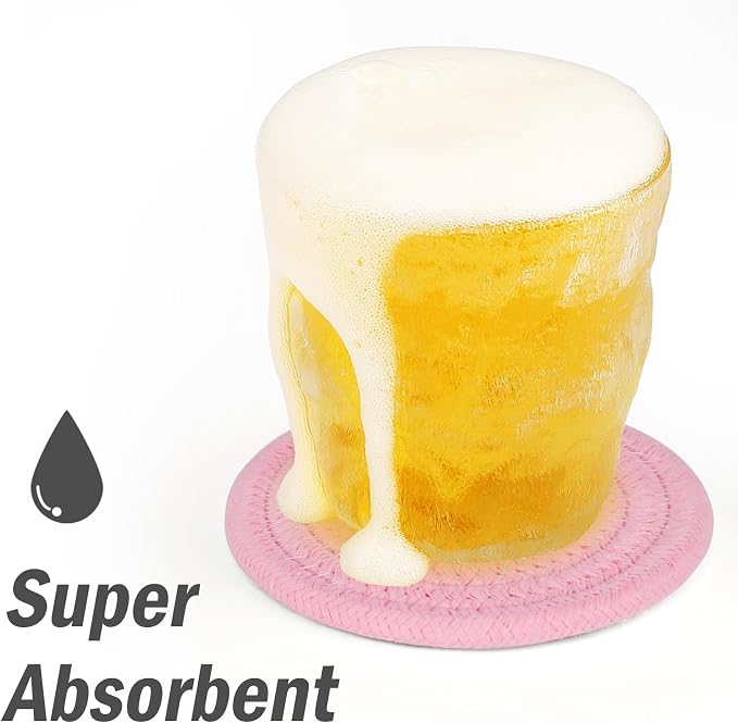 ABenkle 8 Pcs Drink Coasters - Image 4