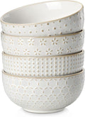 MALACASA Cereal Bowls, 30 Ounce Ceramic Soup Bowl by MALACASA