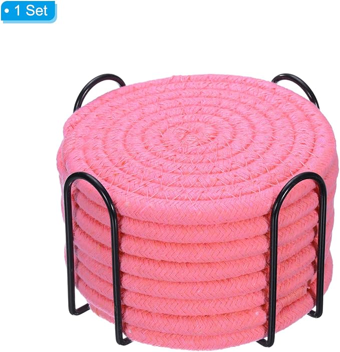 uxcell 8 Pcs Drink Coasters - Image 3