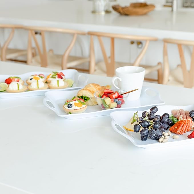 Large Melamine Tray, Appetizers, Grill or Party Snacks - Image 5