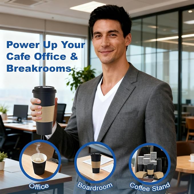 20 oz 500 Pack Coffee Cups - Image 7