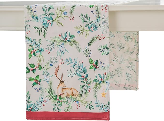 Maison d' Hermine Table Runner 100% Cotton 14.50" x 108" | Table Runners 108 by MaisondHermine