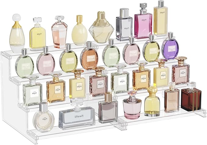 Lifewit 12" Perfume Organizer, Cologne Stand Tool-Free Assembly, Nail Polish by Lifewit