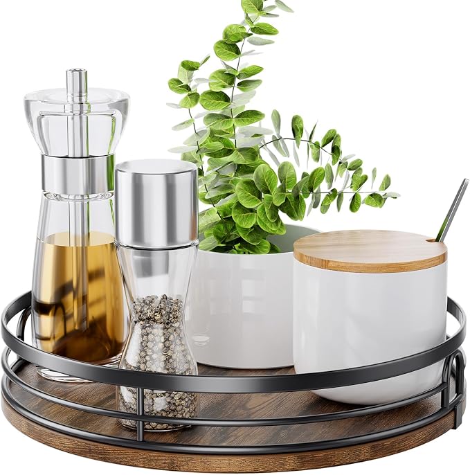 LAMU 9'' Lazy Susan Turntable Organizer by YourHome-OrganizationHelper
