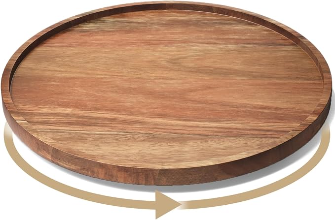 VERTORGAN Lazy Susan Bamboo Organizer by VERTORGAN