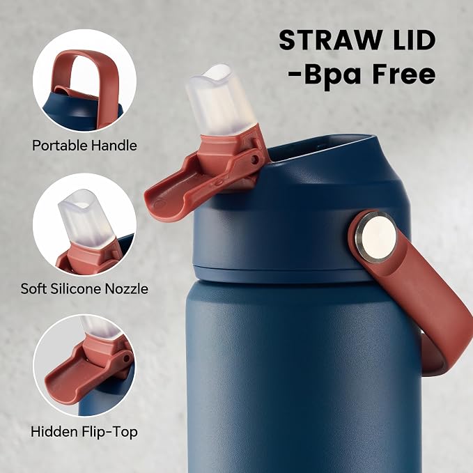 Fijinhom 18 oz Insulated Water Bottle - Image 4