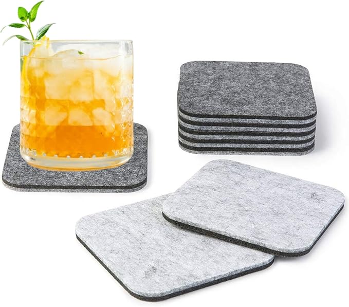 A&A Wonders Premium Felt Coasters by AAWONDERS