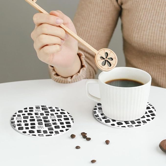 Minimal Abstract Shapes Print Coasters - Image 6