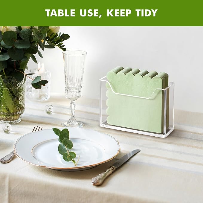 Kordory Acrylic Vertical Cocktail Napkin Holder - Image 5