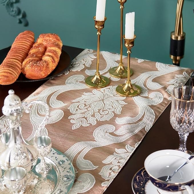 Elegant Luxury Table Runner for Dining Table, Vintage Design Premium Quality - Image 8