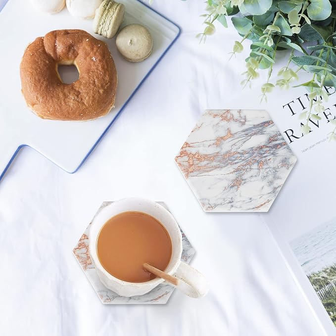 Marble Coasters, Coffee Bar Decor - Image 6