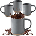 HASENSE Coffee Mugs, 12 OZ Coffee Cups Ceramic Set of 4 by Hasense