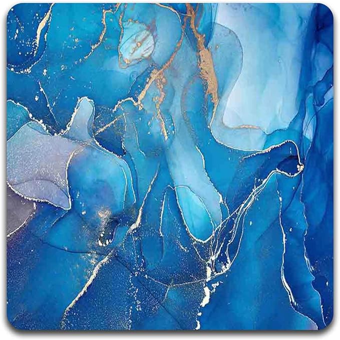 Marbling Square Coaster Set - Image 4