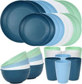 Quatish 32 Piece Plates and Bowls Sets by Quatish