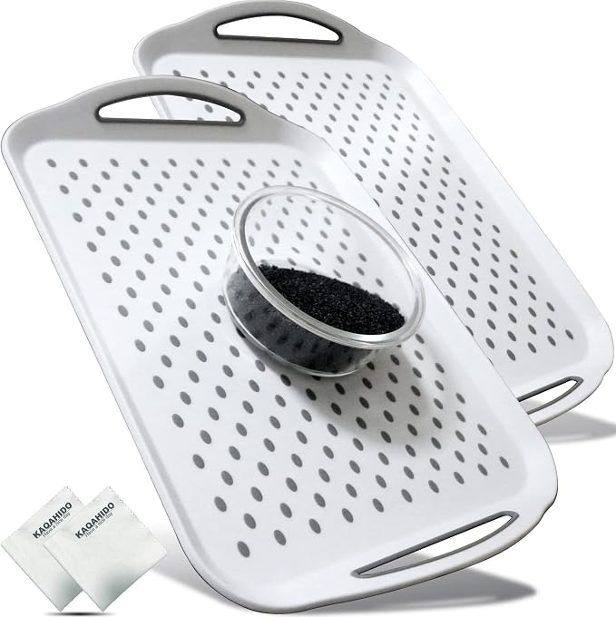 Large Non Slip Serving Tray by Haveaniceday