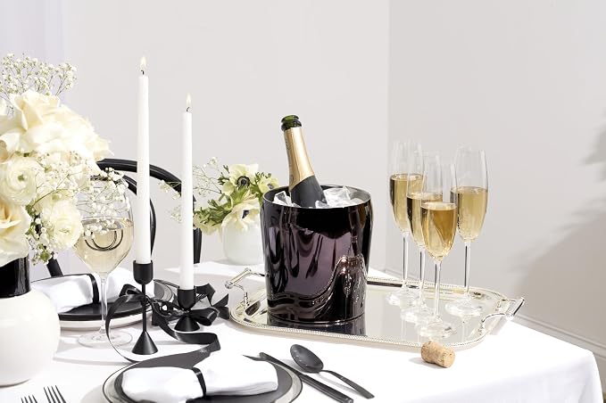 Reed & Barton Silverplate Rectangular Serving Tray, Coffee Table Decor | mirror - Image 8