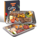 Grilling Prep and Serve Trays, Deep Marinating Container, Serving Platter by Unknown