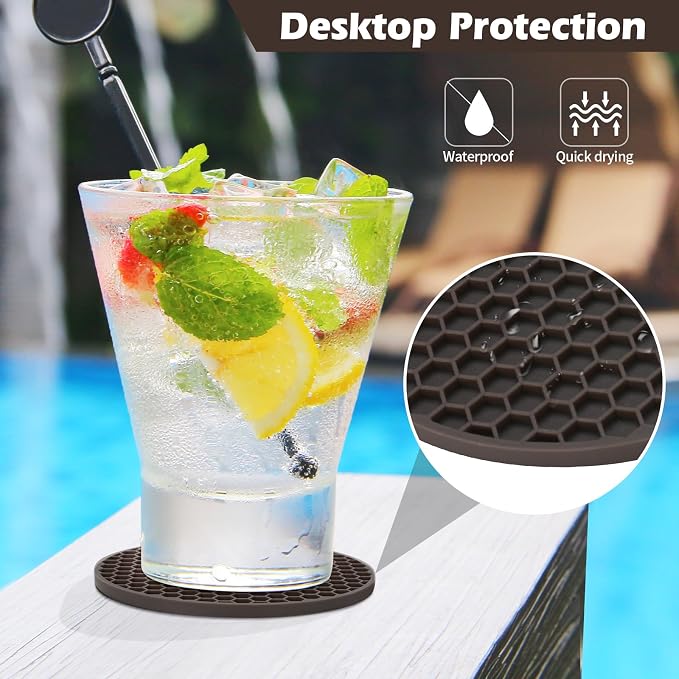 TWTLi Silicone Coasters Set of 12 - Image 4