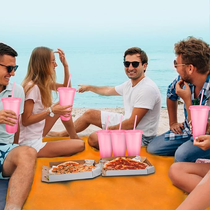 Hxezoc 16-Piece Reusable Cups - Image 9