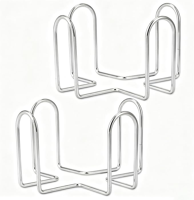 Coaster Holder 4.3 Inch Black Iron Metal Holder Storage Caddy by MOYODOR
