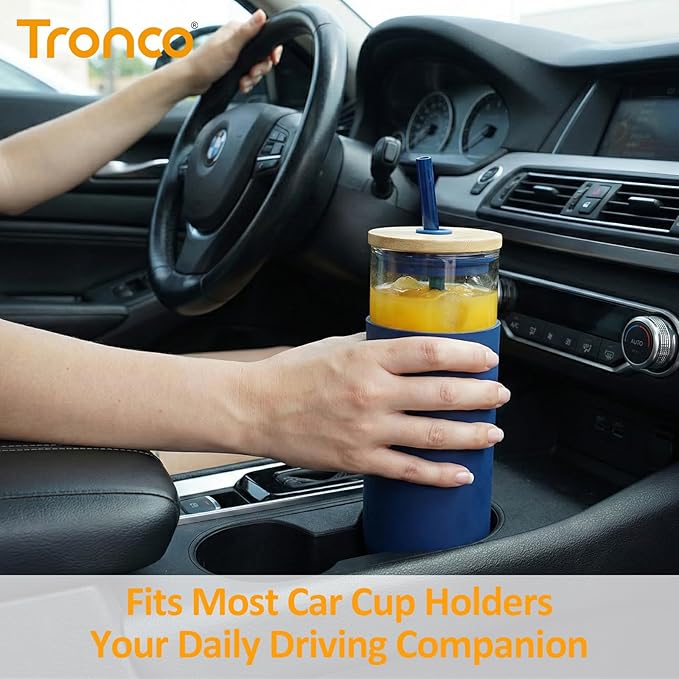 Tronco 20 oz Glass Tumbler - Image 5