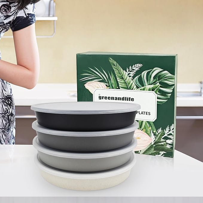 9 Inch 4PCS Divided Plates - Image 6