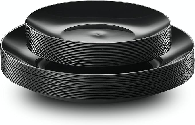 PLASTICPRO 128 Piece Combo Plates Set - Image 5