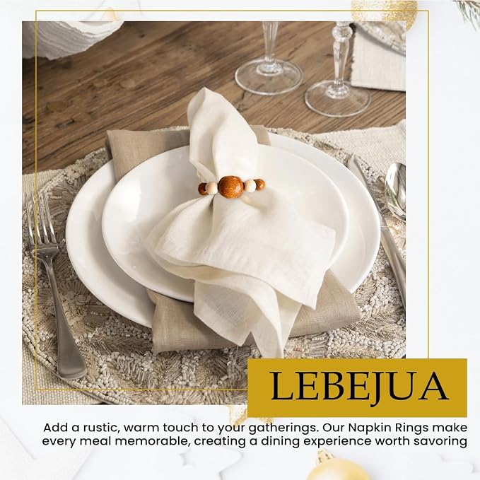 Napkin Rings Set of 6 - Image 6