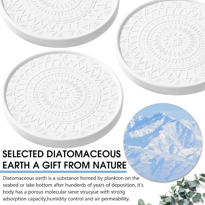 Photect Diatomaceous Earth Coasters Set - Image 3