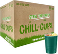 Steel Chill Cups 16 oz. Durable & Reusable Party Cups, 100% recyclable by SteelChillCups