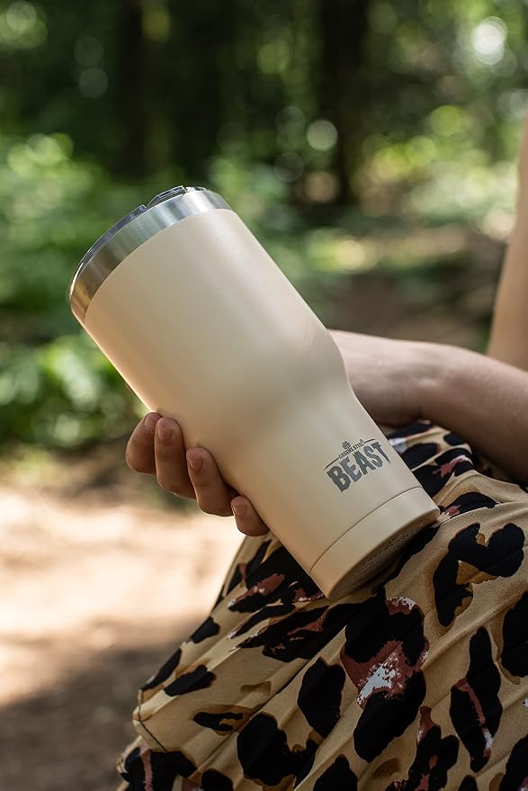 Beast 30 oz Tumbler Stainless Steel Vacuum Insulated Coffee Ice Cup Double Wall - Image 3