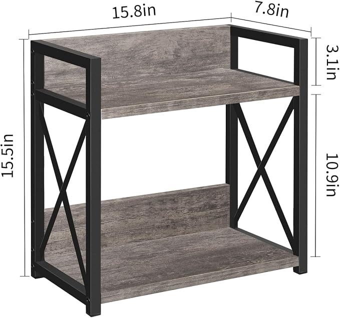 YINMIT Countertop Shelf Organizer, Coffee Bar Accessories, Spice Rack, Coffee - Image 3