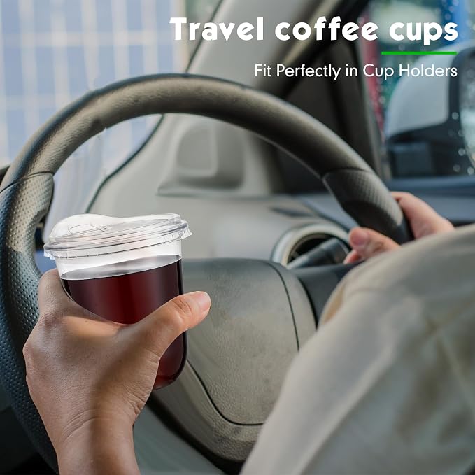 Baderke 50 Pcs Clear Plastic Cups - Image 6